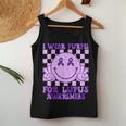 I Wear Purple For Lupus Awareness Purple Lupus Women Tank Top Funny Gifts