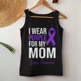 I Wear Purple For My Mom Lupus Warrior Lupus Women Tank Top Funny Gifts