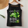 A Wee Bit Irish Today Green Flamingo Beer St Patrick's Day Women Tank Top Personalized Gifts