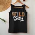 Wild Sister Zoo Born Wild Birthday Safari Jungle Women Tank Top Personalized Gifts