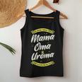 Women's Ich Habe Drei Titel Mama Oma & Uroma Und Ich Rocke Alle Ich Habe Tank Top Frauen Lustige Geschenke