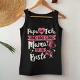 Women's Papa Und Ich Sind Uns Einig Mama Ist Die Beste Mutter Tank Top Frauen Lustige Geschenke