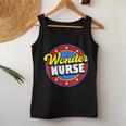Wonder Nurse Super Woman Power Superhero Birthday Women Tank Top Personalized Gifts