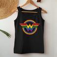 Wonder Pride Gay Hero Proud Ally Lgbtq Rainbow Flag Women Tank Top Unique Gifts