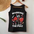 Working The Pole Valentines Day Nurse Wife Rn Women Tank Top Unique Gifts