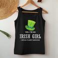 Yes I’M An Irish Girl I Speak Fluent Sarcasm St Patrick's Women Tank Top Unique Gifts