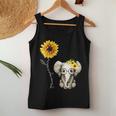 You-Are-My-Sunshine Elephant Sunflower Hippie Quote Song Women Tank Top Unique Gifts