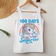 100 Days Smarter Unicorn Girls Teacher 100Th Day Of School Women Tank Top Unique Gifts