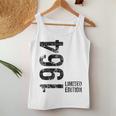 60Th Birthday 60 Years Old Man Woman Vintage 1964 Women Tank Top Funny Gifts