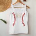 Ball Mama Baseball Softball Mama Damen Raglan Tank Top Frauen Lustige Geschenke