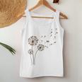 Basset-Hound Dandelion Flower Basshole Dog Mom Women Women Tank Top Funny Gifts