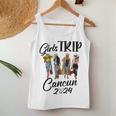 Cancun Girls Trip 2024 Birthday Squad Vacation Party Women Tank Top Unique Gifts