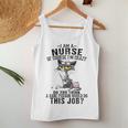 Cat I Am A Nurse Of Course I'm Crazy Nurse Day Women Tank Top Unique Gifts