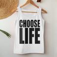 Choose Life Vintage 80S Choose Life Vintage 80S Women Tank Top Unique Gifts