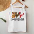 Crawfish Outfit Girl Craw Fish Season Leopard Love Women Tank Top Funny Gifts