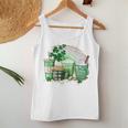 Cute Coffee St Patrick's Day Lucky Latte Green Costume Women Tank Top Funny Gifts