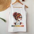 Deutschland Damen Frau Deutsch Deutsches Mädchen Damen Girl Tank Top Frauen Lustige Geschenke