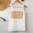 Disco Daddy 70S Dancing Party Retro Vintage Groovy Women Tank Top Unique Gifts