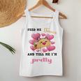 Feed Me Tacos And Tell Me I'm Pretty For Food Women Tank Top Unique Gifts