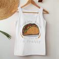 Feed Me Tacos And Tell Me I'm Prettyfunny Girls Tacos Lover Women Tank Top Unique Gifts