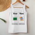 First Teach Then Beach First Teach Then Beach Teacher Women Tank Top Funny Gifts