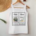 First Teach Then Beach First Teach Then Beach Teacher Women Tank Top Unique Gifts