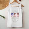 On Friday We Wear Red Military Support Troops Red Us Flag Women Tank Top Unique Gifts