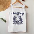 Gardening Because Murder Is Wrong Gardener Plant Lady Mom Women Tank Top Personalized Gifts