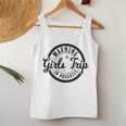 Girls Trip 2023 Warning Vacation Outfit Matching Group Women Tank Top Unique Gifts