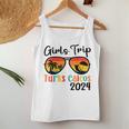 Girls Trip Turks Caicos 2024 Girls Travel Vacation Matching Women Tank Top Unique Gifts