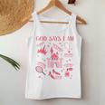 God Says I Am Princess Lover Girl Christian Women Tank Top Personalized Gifts