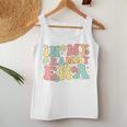 Groovy In My Grammy Era Retro Family Matching Grandmother Women Tank Top Funny Gifts
