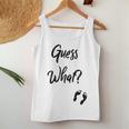 Guess What New Baby Mom Dad Couple AnnouncementWomen Tank Top Unique Gifts