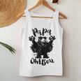 Herren Papa Owl Bear Fierceintage Monster Rollenspieler Für Herren Raglan Tank Top Frauen Lustige Geschenke