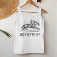 Horse Racing Jockey Racer Derby Rider Track Race Women Tank Top Unique Gifts