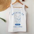 Hundeliebhaber Seit 1990 Papa Mama Geburtstag Tank Top Frauen Lustige Geschenke