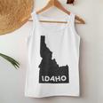 Idaho Roots State Map Home Love Pride Women Tank Top Unique Gifts