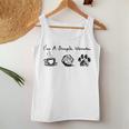 I'm A Simple Woman Coffee Dungeon And Dog Paw For Women Women Tank Top Unique Gifts