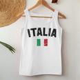 Italia Bandera Hombres Es Niños Italia Camiseta sin mangas para mujer Regalos divertidos