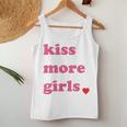 Kiss More Girls Cute Lgbt Lesbian Bisexual Pride Women Tank Top Unique Gifts