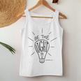 Be The Light Matthew Christian Faith Bible Verse Women Tank Top Unique Gifts