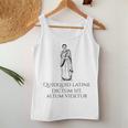 Locuciones Latinas Spqr Historia Roma Antigua Camiseta sin mangas para mujer Regalos divertidos