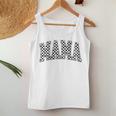 Lustig Kariert Mama Schwarz Weiß Frauen Raglan Tank Top Frauen Lustige Geschenke