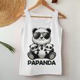 Lustige Geschenkeidee Papa Dadatertagater Panda Papanda Tank Top Frauen Lustige Geschenke