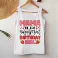 Mama Berry First Birthday Strawberry Girl Mom And Dad Family Women Tank Top Unique Gifts