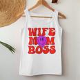 Mama Frau Boss Unschlagbar Mutterschaft Mama Leben Tank Top Frauen Lustige Geschenke