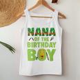 Nana Of The Birthday Boy Turtle Family Matching Women Tank Top Unique Gifts
