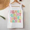 Peace Out Second Grade Groovy 2Nd Grade Last Day Of School Women Tank Top Unique Gifts
