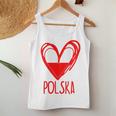 Polish Cute Heart Polska Poland Flag Boys Girls Women Tank Top Unique Gifts