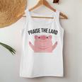 Praise The Lard Pig Women Tank Top Unique Gifts